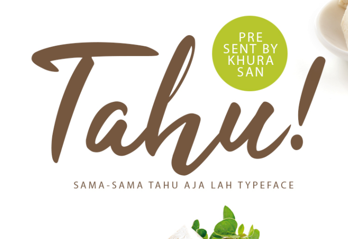 Tahu Script Font